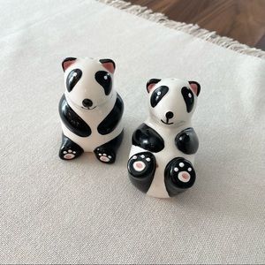 Panda Salt and Pepper Shakers